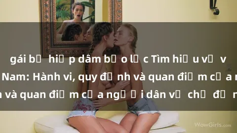 gái bị hiếp dâm bạo lực Tìm hiểu về văn hóa sex ở Việt Nam: Hành vi, quy định và quan điểm của người dân về chủ đề nóng